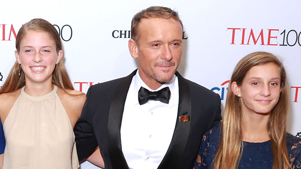 Tim McGraw’s Daughters Hilariously React to One of His Early Photoshoots: ‘It’s Iconic’