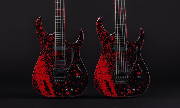 “Strikingly sleek and aggressive”: Schecter bestows genre-bending guitarist Sullivan King with two grisly blood-splatter signature models