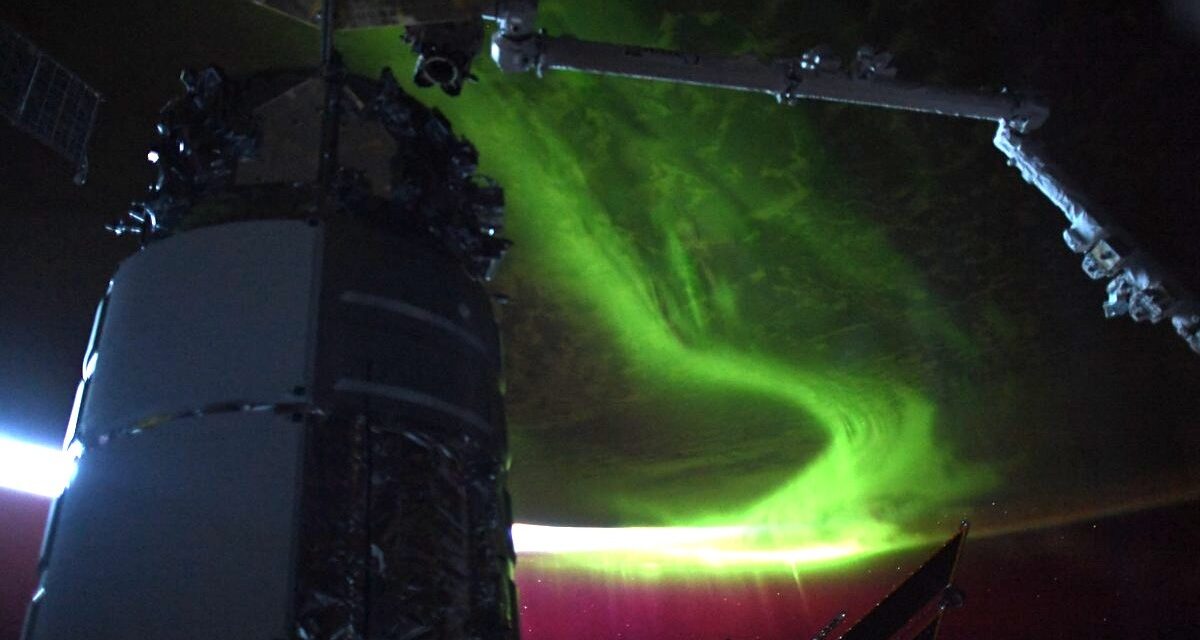 ISS astronauts witness ‘spectacular’ auroras from space (photos)