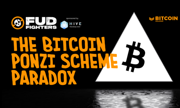 The Bitcoin Ponzi Scheme Paradox