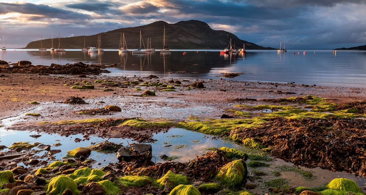 Why this Scottish island is best explored by water