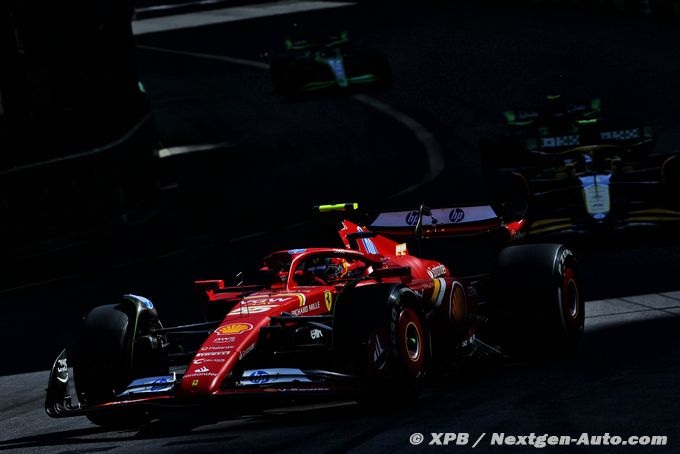 Ferrari loue le contrôle de Sainz dans une course ‘difficile’ à Monaco
