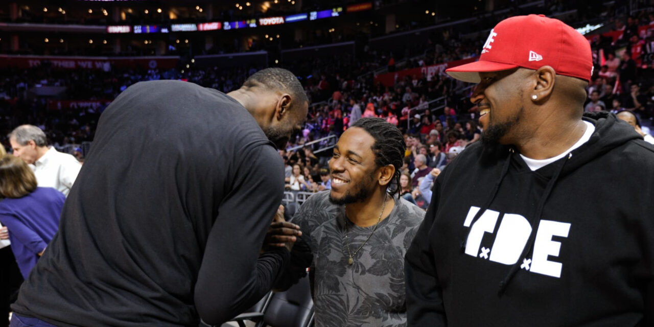 Video: LeBron, James Harden, NBA Stars Attend Kendrick Lamar Concert amid Drake Beef