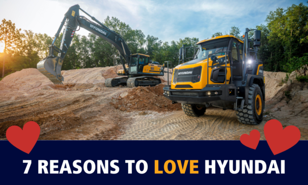 7 Reasons to LOVE Hyundai Construction Equipment