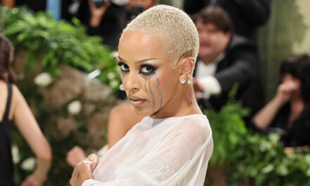 Doja Cat Stands Out at 2024 Met Gala in See-Through Wet Bed Sheet Dress & Tearful Mascara: Photos