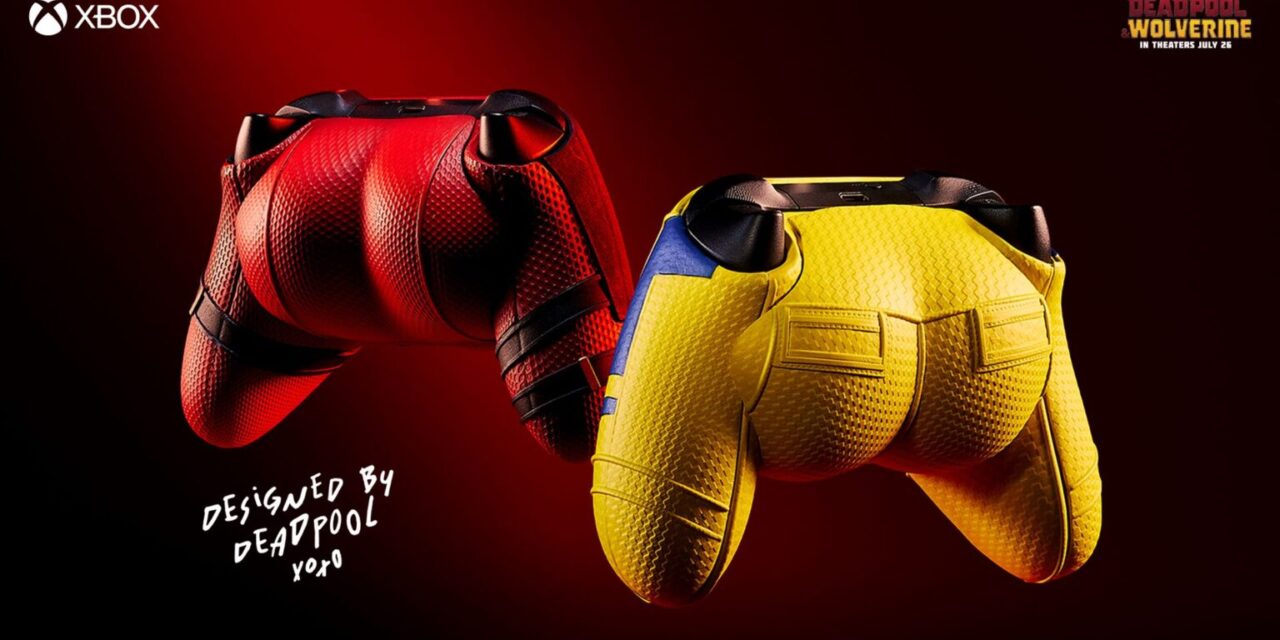 Deadpool & Wolverine Xbox controllers are extremely hands-on