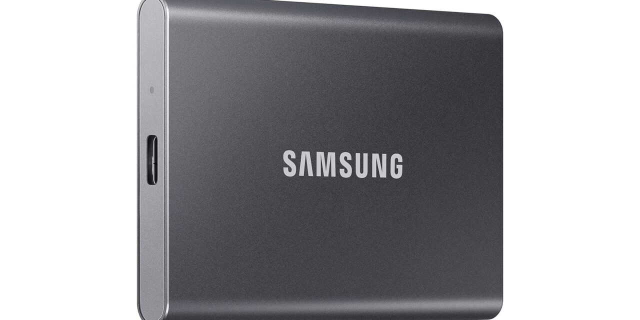 Grab Samsung’s fantastic T7 portable SSD for 50% off