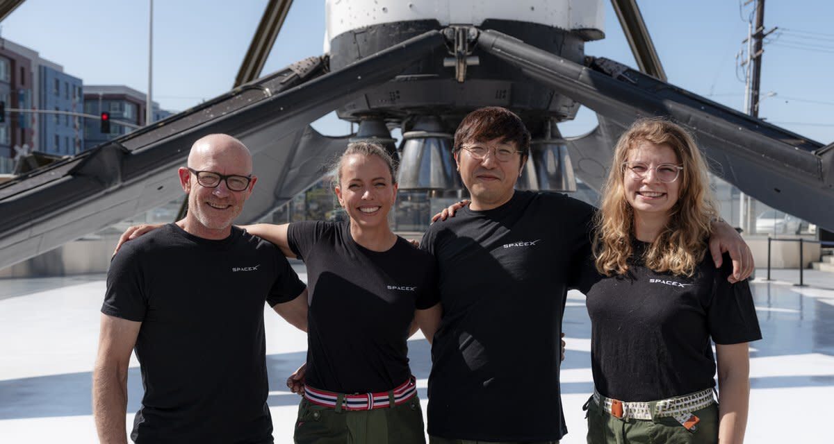 Bitcoin Pioneer Chun Wang to Command SpaceX’s First Mission Over Earth’s Polar Regions