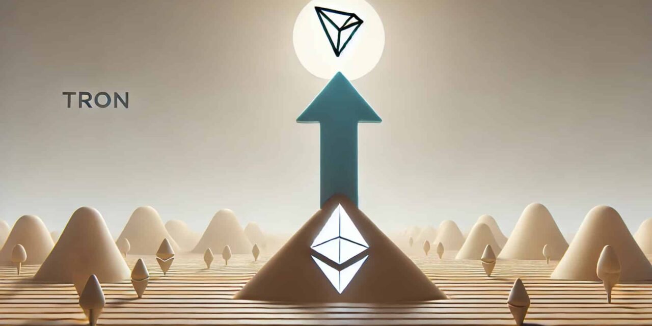 Tron Network Reached $435M In Revenue, Surpassing Ethereum