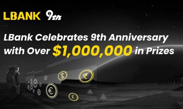 LBank Celebrates 9th Anniversary With Over $1,000,000 in Prizes