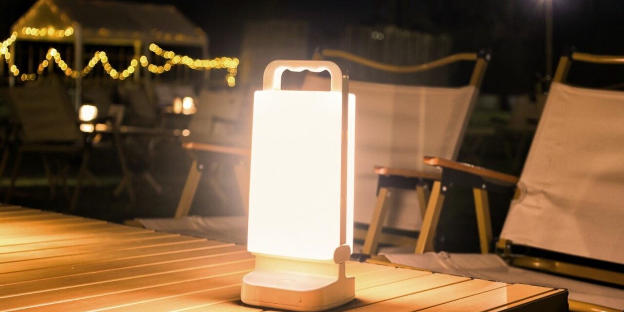 This $30 solar-powered camping lantern doubles as a power bank