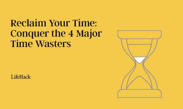 Reclaim Your Time: Conquer the 4 Major Time Wasters