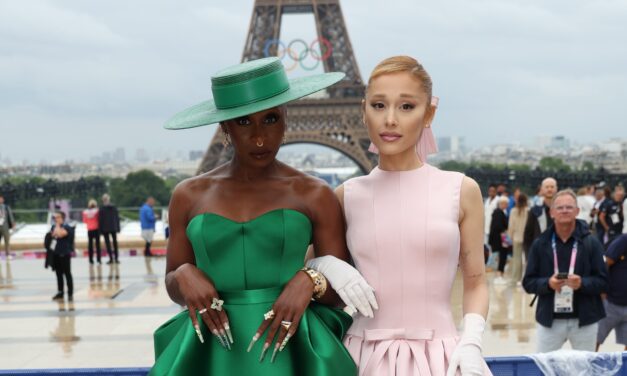 Ariana Grande & Cynthia Erivo Defy Gravity at the Paris Olympics in ‘Wicked’-Inspired Outfits