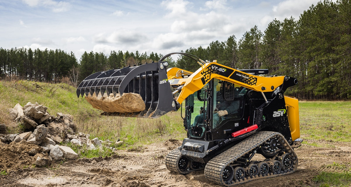 ASV Rolls Out Yanmar-Powered VT-80, VT-80 Forestry Compact Track Loaders