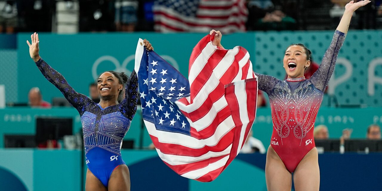 Simone Biles & Suni Lee Blinged Out Leotards Cost $15k