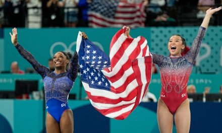 Simone Biles & Suni Lee Blinged Out Leotards Cost $15k