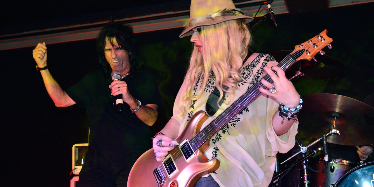 “I’m so fortunate to always have such great musicians to work with”: Orianthi will re-join Alice Cooper’s band on tour as a fill-in for her successor, Nita Strauss