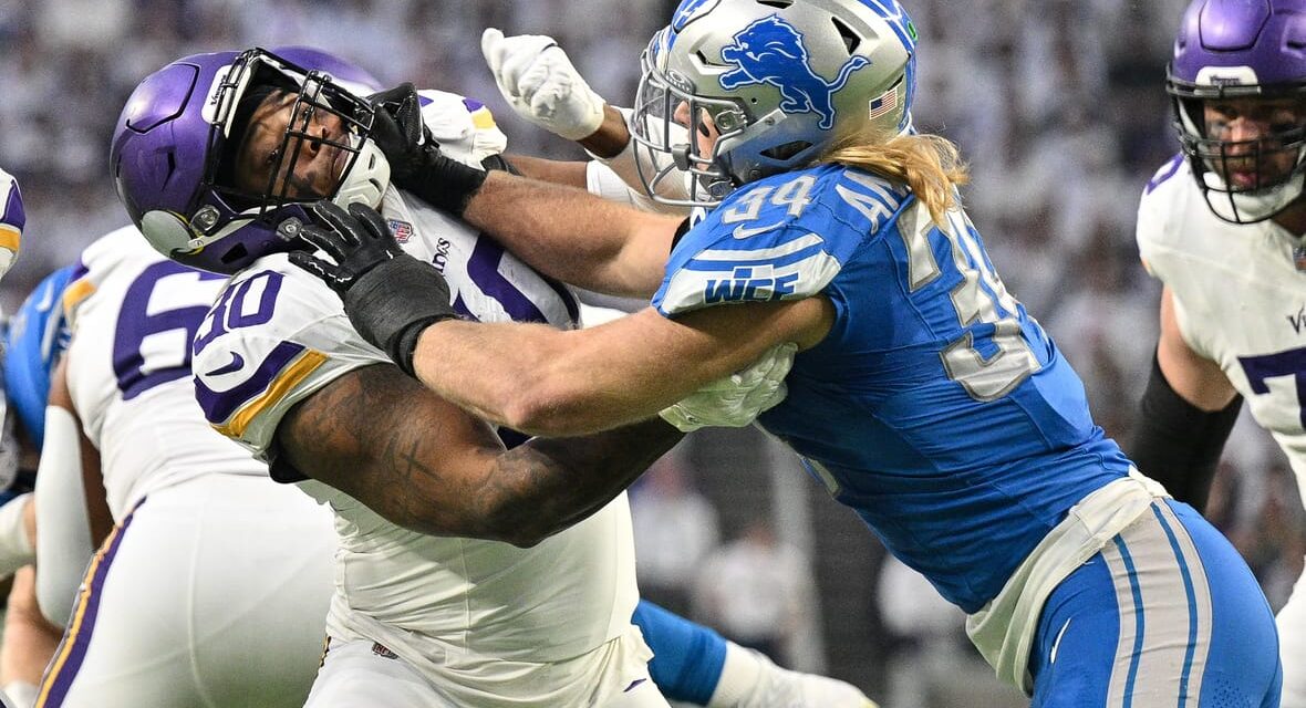 Questions Answered: Lions-Vikings Score Prediction, Darnold or Jones, Top FA Target