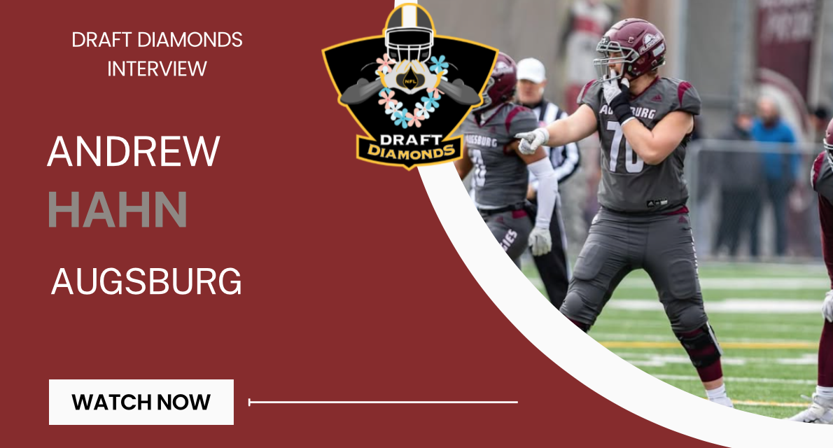 Andrew Hahn, OT, Augsburg | 2025 NFL Draft Prospect Zoom Interview