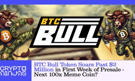 BTC Bull Token Soars Past $2 Million in First Week of Presale – Next 100x Meme Coin?